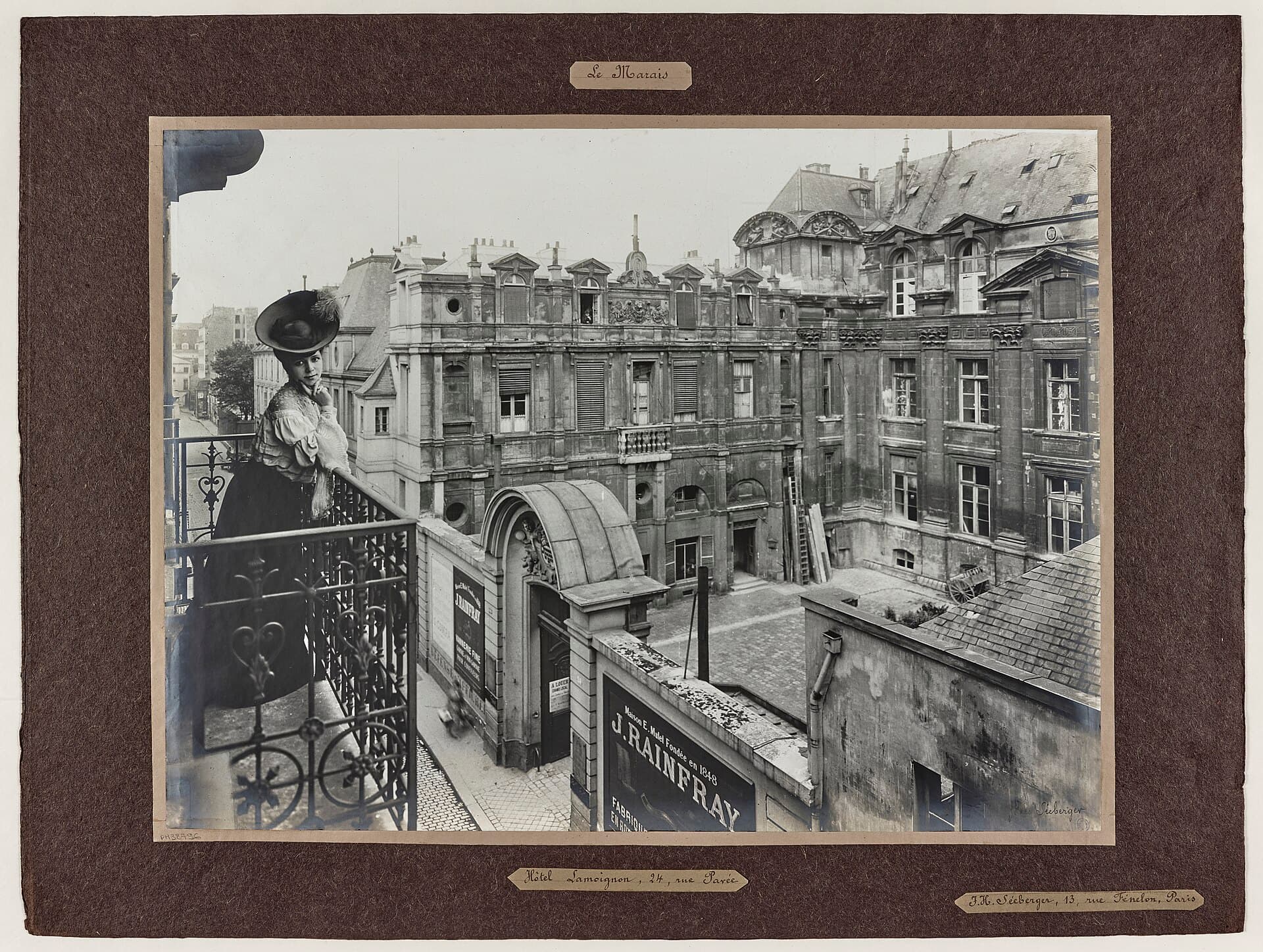 Hôtel Lamoignon — architecture civile à Paris (4e), Paris, classé mh