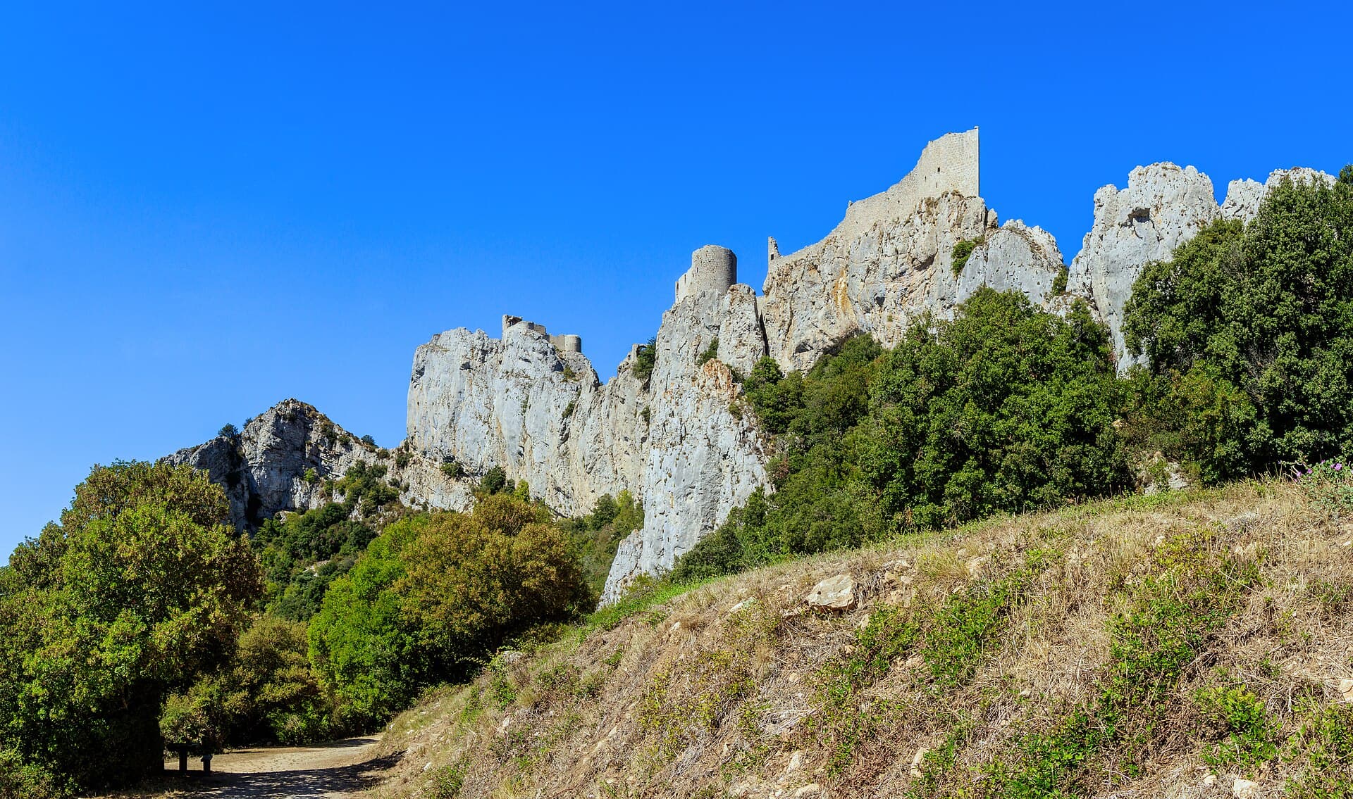 Château de Peyrepertuse — château à Duilhac-sous-Peyrepertuse, Aude, classé mh