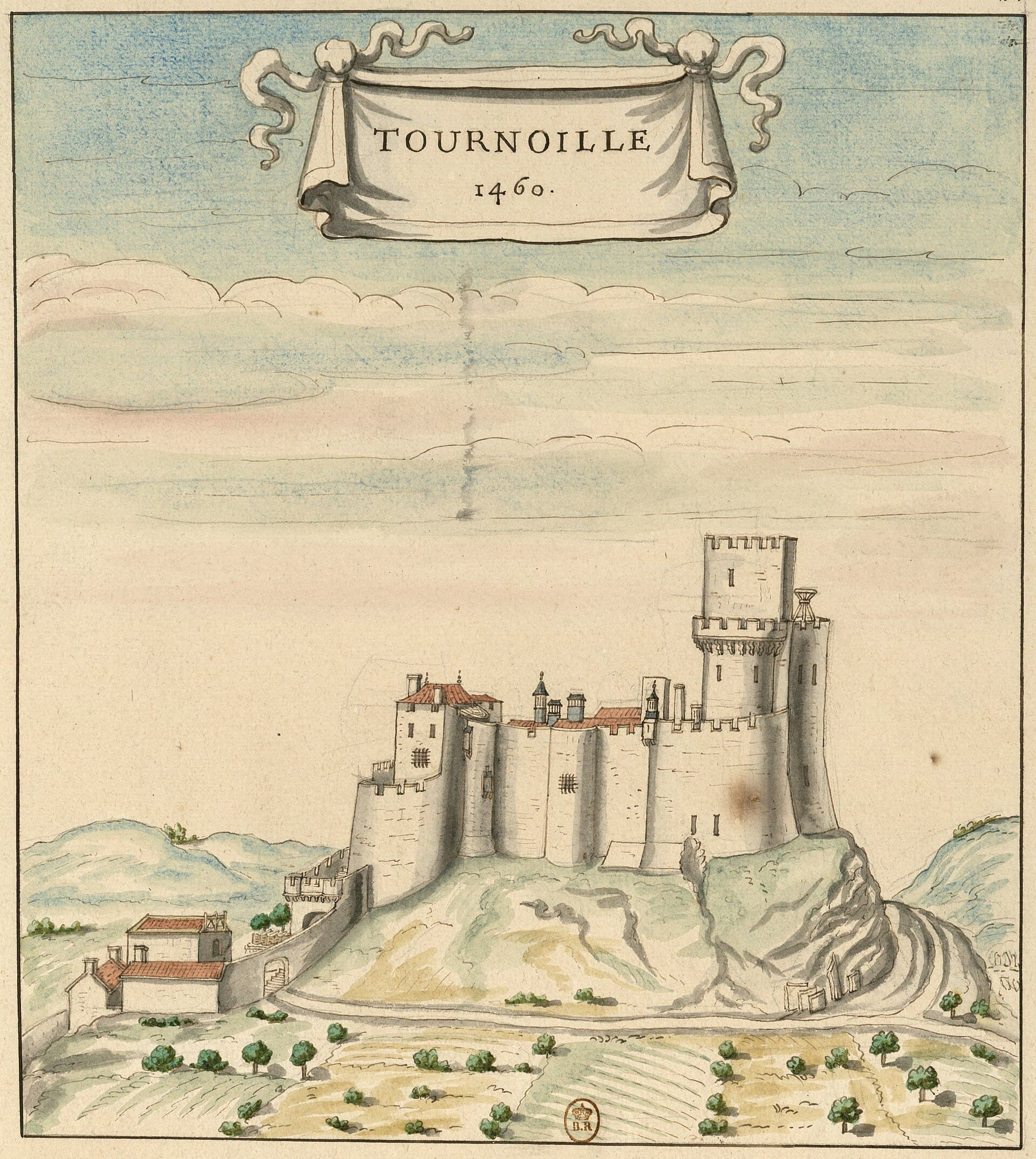 Château de Tournoel (Volvic) Château de Tournoel — château à Volvic, Puy-de-Dôme, intérieur, classé mh