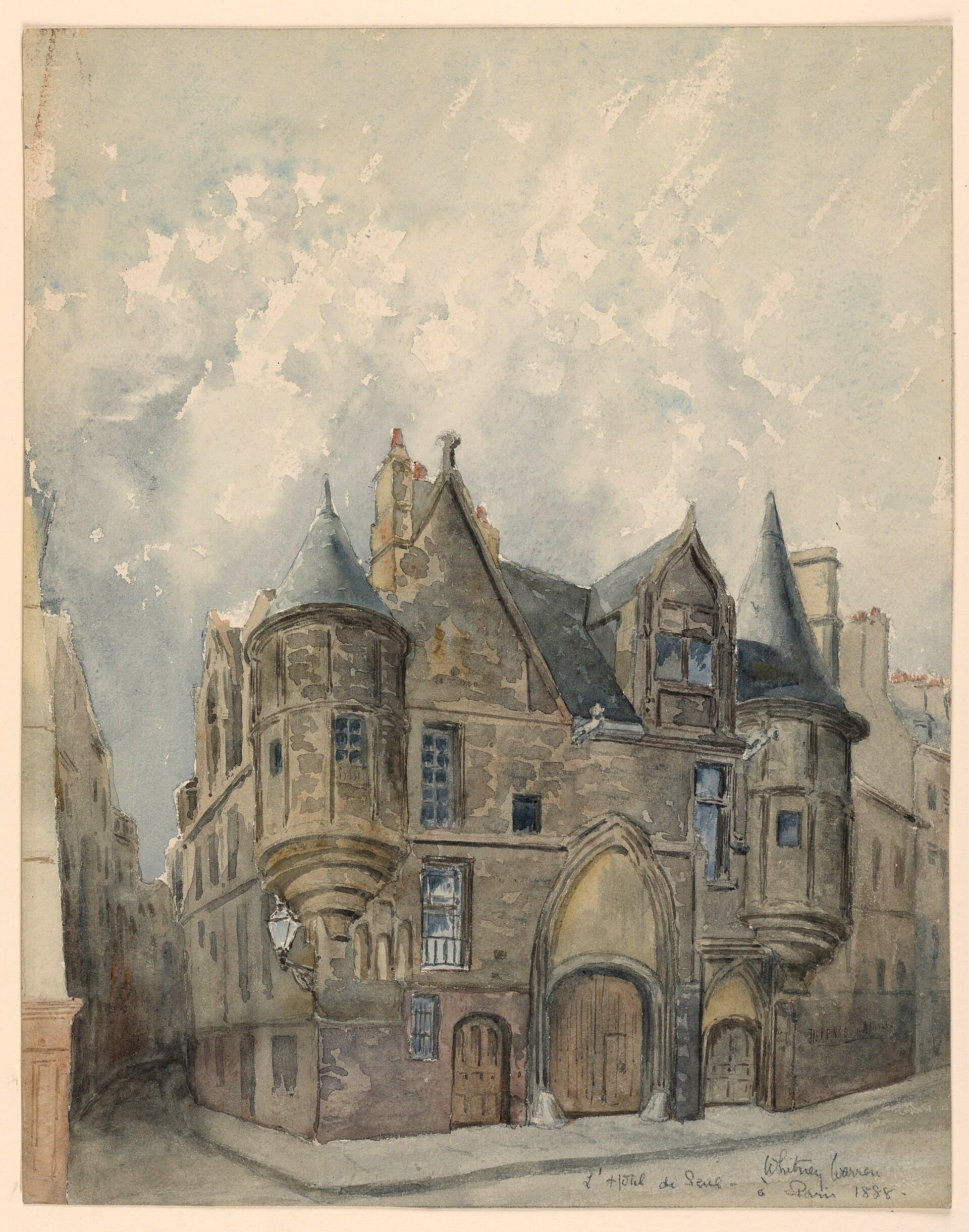 Hôtel de Sens (Paris (4e)) Hôtel de Sens — architecture civile à Paris (4e), Paris, façade, classé mh