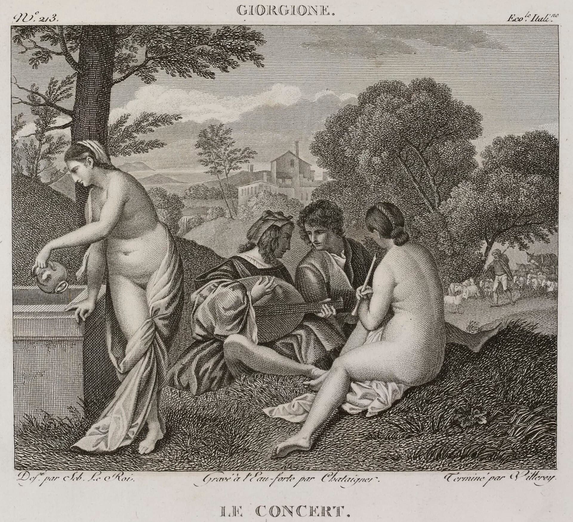 Le Concert champêtre — vue 2