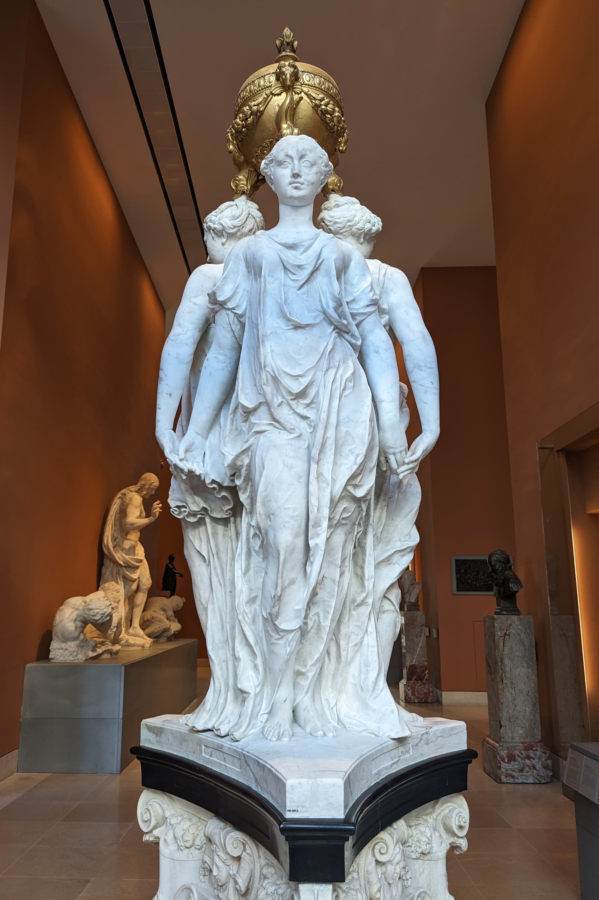 Monument du cœur d'Henri II (Les Trois Grâces)